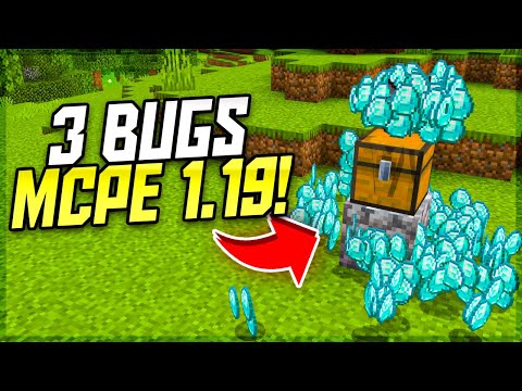 3 ITEM DUPLICATION BUGS in MCPE 1.19.10!  (Minecraft Bedrock, XBOX, PS4, Mobile, PE)
