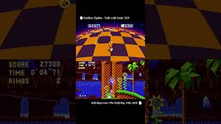 Endless Zipline - Tails with Sonic 3XP | Sonic Mania with Sonic 3XP | #shorts #sonicshorts