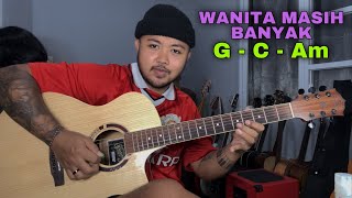 Download lagu Chord Gampang (Wanita Masih Banyak - Stand Here Alone) Tutorial Gitar Pemula mp3