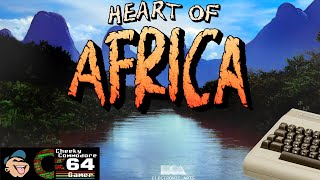 HEART OF AFRICA – Commodore 64 (1985) | Ozark Softscape's African Adventure