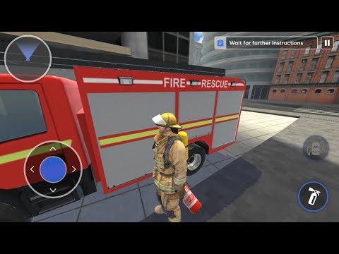 Fire Truck Driving Game 2020 - Emergency Rescue Service Simulator - Android GamePlay