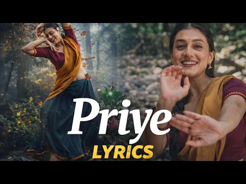 Priye (ප්‍රියේ| - Shanudrie  lyrics video
