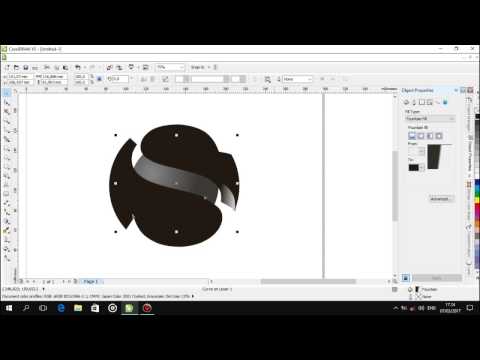 Tutorial Make Sphere 3D Logo Part 2 (CorelDraw)