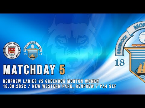 HIGHLIGHTS: Renfrew Ladies 3-1 Greenock Morton Women - SWF Championship - Matchday 5 - 18/09/22