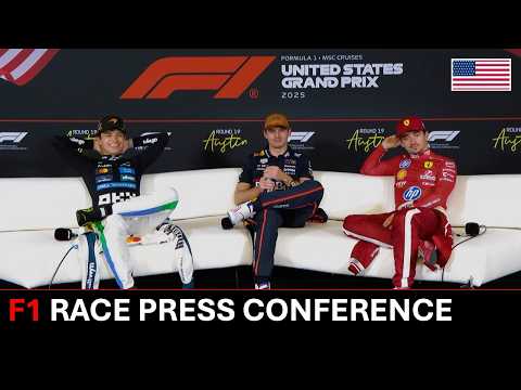 F1 Post Race Press Conference | Austin GP 2025!