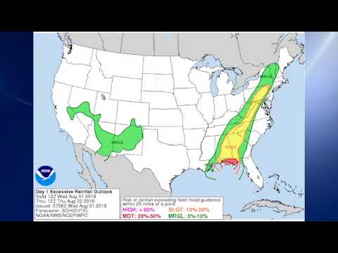 August 1, 2018, Weather Xtreme Video