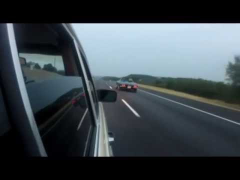 Thumbnail for Turbo Mercedes hot rod VS Corvette Street race by Corvet, Corvett
