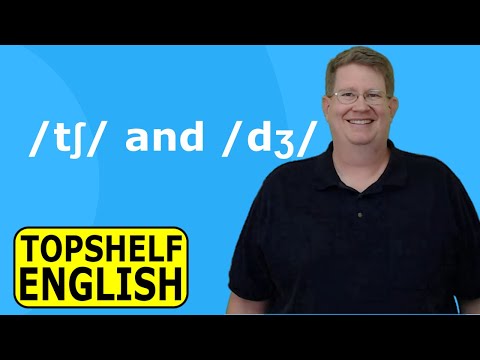 Paired Consonants tʃ and dʒ - Important for listening and speaking!