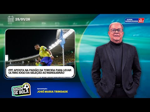 SHOW DE BOLA | EDIÇÃO DE 25/01/26 🔴INSCREVA-SE🔔