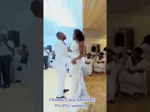 BROTHER FRANCIS K. and SISTER AMNOBE PILIPILI WEDDING