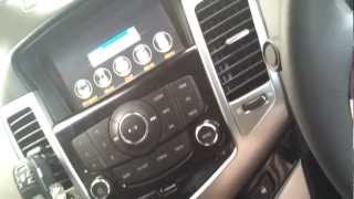 preview picture of video 'Crappy Map My India Navigator ICE for Chevrolet Cruze (No Climate control display)(Video-2)'