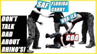 "Pro 2A" Groups Protect Florida RHINOS Instead Of Constitution