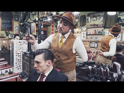 💈 ASMR BARBER - Tom Hardy LEGEND Haircut - REGGIE KRAY