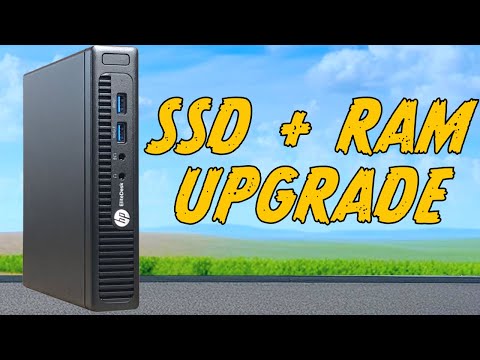 HP Elitedesk 705 G3 Mini Upgrade | Motherboard swap, RAM SSD installation