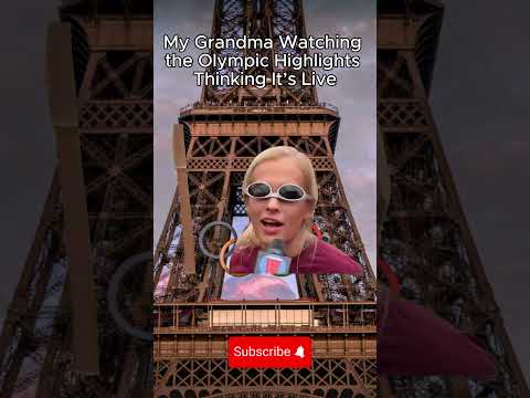 My Grandma Watching the Olympic Highlights Thinking It’s Live