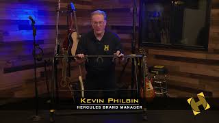 Video thumbnail for Hercules GS525B 5 Piece Guitar Rack - Stand in The Spotlight by HERCULES STANDS