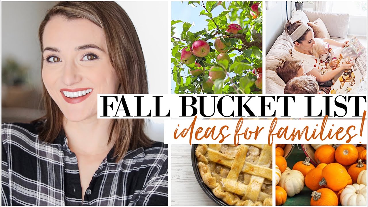 Fall Family Activity Ideas 2019 | MY FALL BUCKET LIST + GOALS FOR THE SEASON | Natalie Bennett