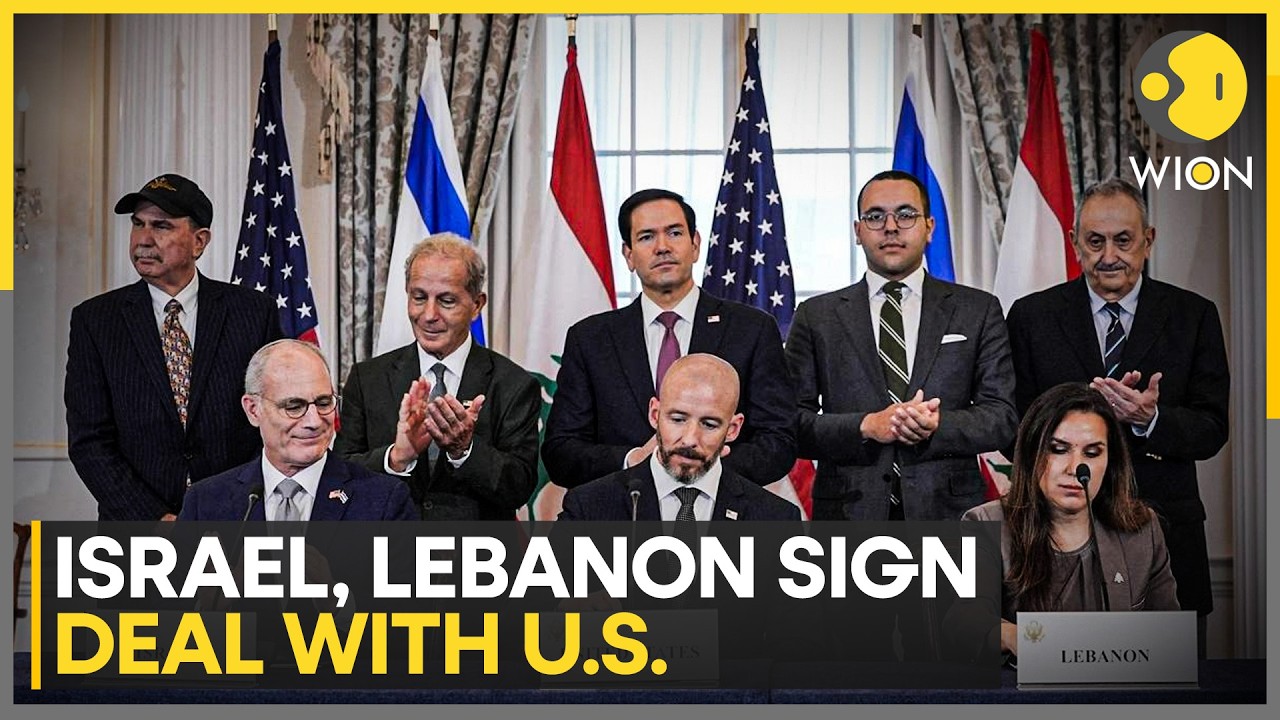 Israeli, Lebanese Officials Seal Agreement at US State Department | WION