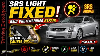 GM SRS Troubleshooting & Fix: '03-'07 CTS SRS Airbag Failure B0065 B0066