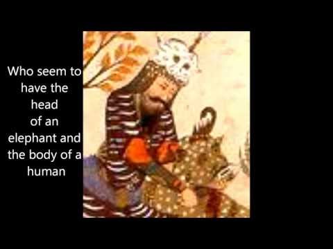 Iranian/Persian Mythology. Demons (Dios) of Jealousy, Slander,Revenge, Apathy
