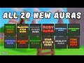 How To Get All 20 New Auras in Find The Auras (321) | Roblox
