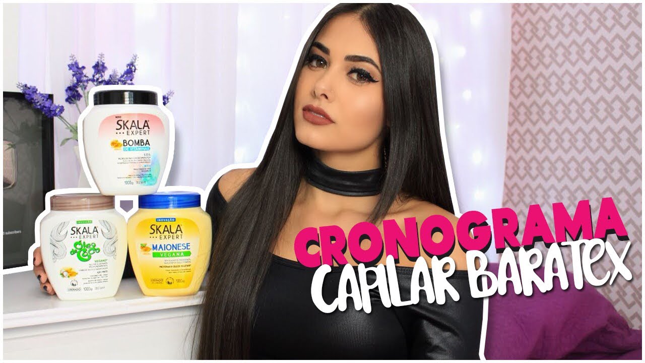 CRONOGRAMA CAPILAR USANDO SÓ SKALA