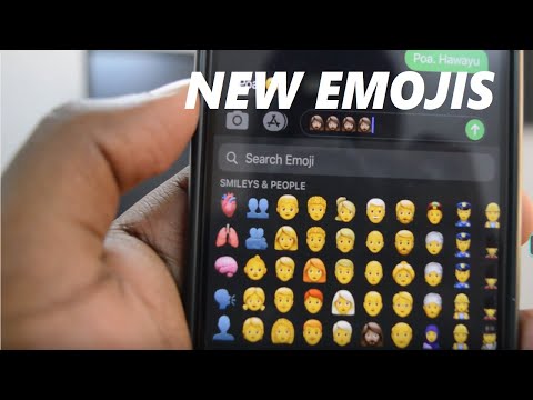 iOS 14.5 - New Emojis For Your iPhone