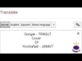 Kontrafakt - JBMNT (Google Translate Cover ...