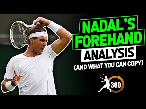 Rafa Nadal Forehand Analysis (And What You Can Copy) SLOW MOTION