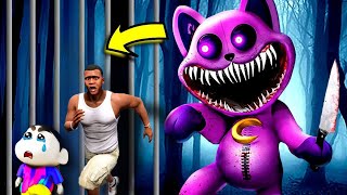 GTA 5 : Catnap Attack On Franklin & Shinchan | Gta 5 tamil | Gta 5 mods