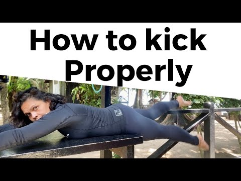 How to do a proper flutter kicks while scuba diving | common diver’s mistakes