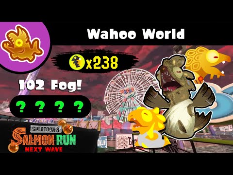 238 Eggs & 102 Fog - Return of Wahoo World! [Splatoon 3 Big Run Gameplay]