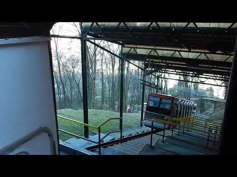 Standseilbahn Funicolare Monte San Salvatore Lugano Paradiso Tessin Schweiz