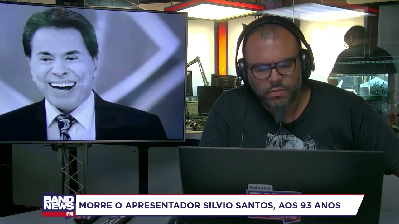 Boni fala sobre a morte de Silvio Santos: "pessoa importantíssima na história da comunicação"