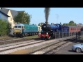 6023 King Edward II loco moving empty stock from ...