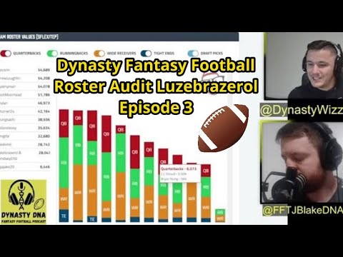 Dynasty Fantasy Football Roster Audit Lukebrazerol Episode 3 thumbnail