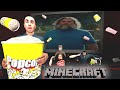 Never Go To Minecraft Move With Popcorn