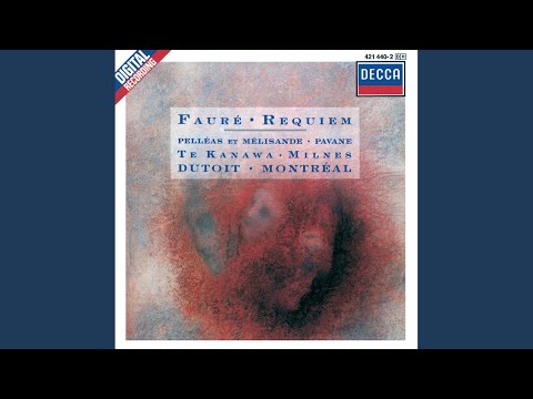 Fauré: Pelléas et Mélisande, Op. 80: 4. Sicilienne