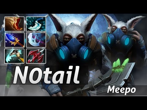 N0tail Meepo Carry Gameplay - Dota 2 Epic Moments