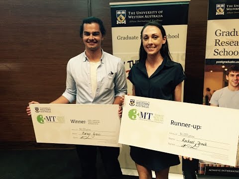 Young scientist wins UWA's three minute thesis competition