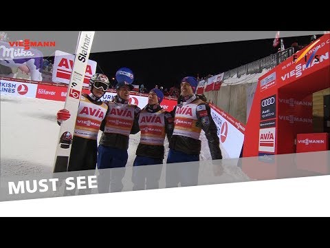 1st place for Norway in Team Large Hill - Oslo - Ski Jumping - 2017/18