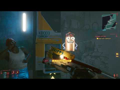 Cyberpunk 2077: Skippy - Keeping him whilst making Regina happy. (PATCHED NO LONGER WORKS)