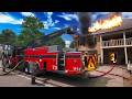 The WORST HOUSE FIRE TRAPPED ENTIRE FAMILY in Firefighting Simulator Ignite