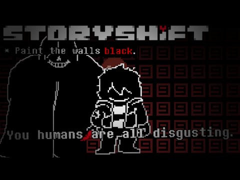 Chara HATES YOU... StoryShift Chara - BLACK.