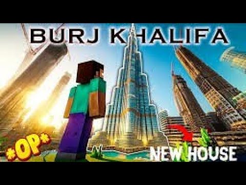 OMG! I built the Burj Khalifa in Minecraft!! #EPIC