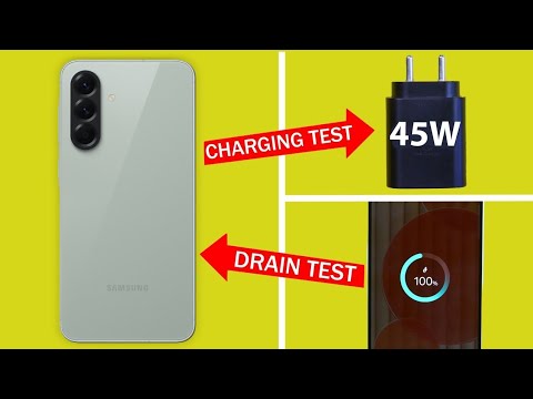 Samsung Galaxy A56 Battery Drain Test 100% to 0% || Samsung Galaxy A56 Charging Test 0% to 100%