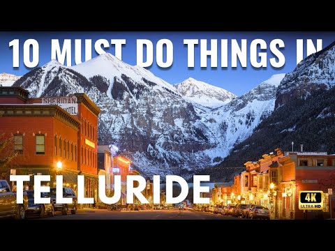 Top 10 Things To Do In Telluride, Colorado | Adventure, Nature & Fun Guide In 4K
