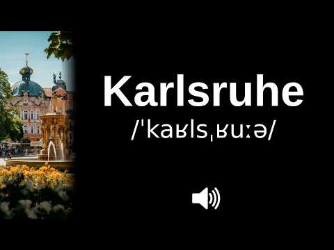 🇩🇪 How to pronounce Karlsruhe (CORRECTLY!)