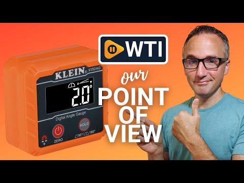Klein Tools Electronic Level Gauge - WTI product video review