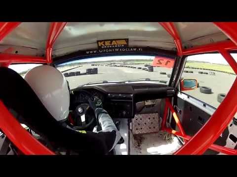 Mariusz Preś - 1 runda BMW Challenge 2013 - Bendary - E30 318 is - on board - os 3